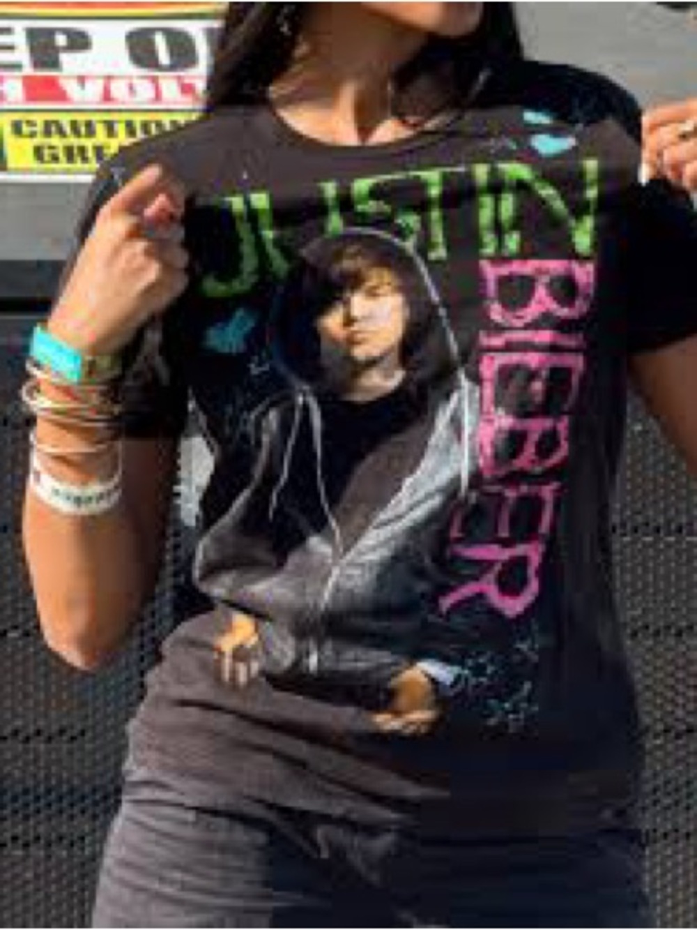 Vintage Justin Bieber Tee XL